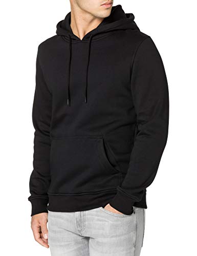 Build Your Brand Herren Heavy Hoody 2-pack Kapuzenpullover, Black/Heather Grey, L von Build Your Brand