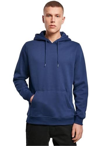 Build Your Brand Herren Kapuzenpullover Heavy Hoody, lässiger Hoodie für Männer, XS, light navy von Build Your Brand