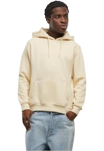 Build Your Brand Herren Kapuzenpullover Heavy Hoody, lässiger Hoodie für Männer, 4XL, sand von Build Your Brand
