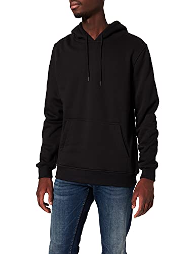 Build Your Brand Herren Heavy Hoody Jacke, Schwarz (Black 00007), XX-Large von Build Your Brand