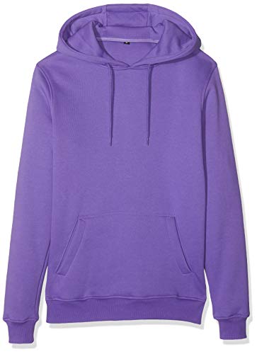 Build Your Brand Herren Heavy Hoody Kapuzenpullover, Ultraviolet, M EU von Build Your Brand