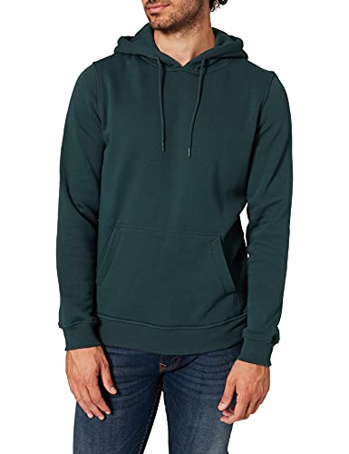 Build Your Brand Herren Heavy Hoody Kapuzenpullover, Bottlegreen, 5XL von Build Your Brand