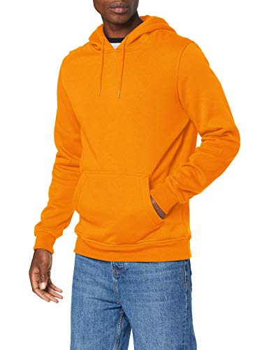 Build Your Brand Herren Heavy Hoody Kapuzenpullover, Paradise orange, XS von Build Your Brand