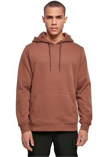 Build Your Brand Herren Kapuzenpullover Heavy Hoody, lässiger Hoodie für Männer, 4XL, bark von Build Your Brand