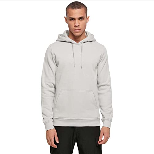 Build Your Brand Herren Heavy Hoody Kapuzenpullover, lightasphalt, L von Build Your Brand