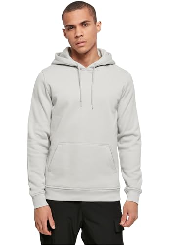Build Your Brand Herren Kapuzenpullover Heavy Hoody, lässiger Hoodie für Männer, L, lightasphalt von Build Your Brand
