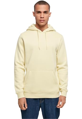 Build Your Brand Herren Kapuzenpullover Heavy Hoody, lässiger Hoodie für Männer, M, softyellow von Build Your Brand