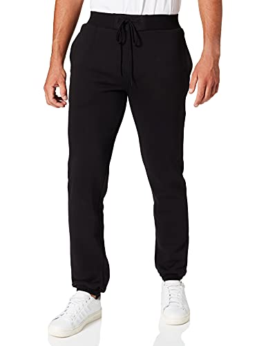 Build Your Brand Herren Relaxed Sporthose Heavy Sweatpants, Schwarz (Black 00007), L von Build Your Brand