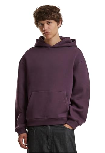 Build Your Brand Herren Kapuzenpullover Fluffy Hoody, lässiger Hoodie im Loose Fit, Größen S-5XL von Build Your Brand