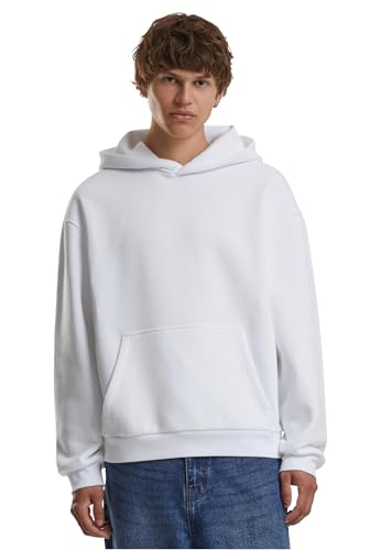 Build Your Brand Herren Kapuzenpullover Fluffy Hoody, lässiger Hoodie im Loose Fit, Größen S-5XL von Build Your Brand