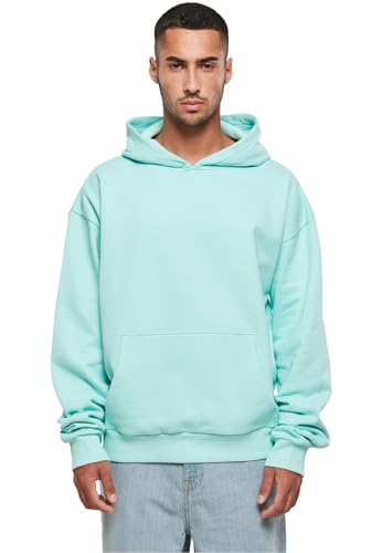 Build Your Brand Herren BY162-Ultra Heavy Cotton Box Hoody Kapuzenpullover, berylblue, 5XL von Build Your Brand