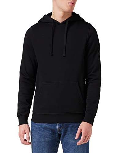 Build Your Brand Herren Merch Hoody Jacke, per pack Schwarz (Black 00007), Large (Herstellergröße: L) von Build Your Brand