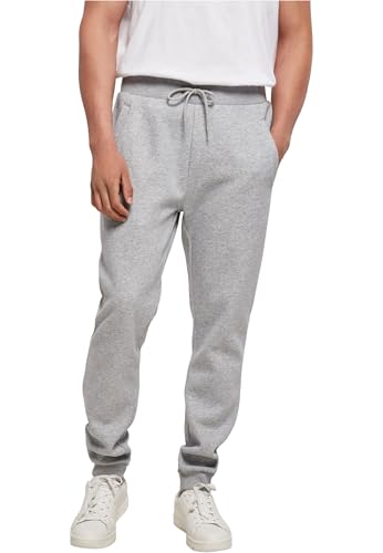 Build Your Brand Herren Jogginghose Organic Basic Sweatpants, Farbe heathergrey, Größe M von Build Your Brand