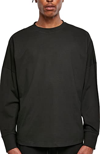Build Your Brand Herren Langarm T-Shirt Oversized Cut On Sleeve Longsleeve, Farbe Black, Größe 5XL Build Your Brand Herren Langarm T-Shirt Oversized Cut On Sleeve Longsleeve, Farbe Black, Größe 5XL von Build Your Brand