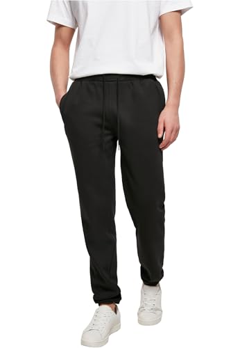 Build Your Brand Herren Heavy Sweatpants Sporthose,, per pack Schwarz (Black 00007), W(Herstellergröße: 58) von Build Your Brand