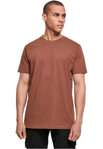 Build Your Brand Herren BY004-T-Shirt Round Neck T-Shirt, bark, 3XL von Build Your Brand