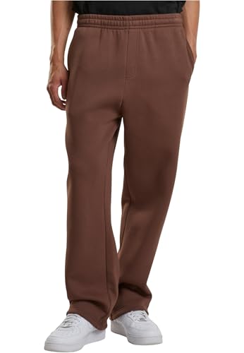 Build Your Brand Men's BY288-Fluffy Trackpants Track Pants, Chocolatebrown, 5XL von Build Your Brand