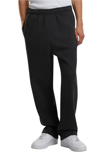 Build Your Brand Men's BY288-Fluffy Trackpants Track Pants, Black, 3XL von Build Your Brand