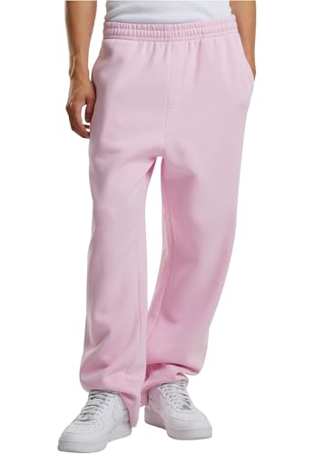 Build Your Brand Men's BY288-Fluffy Trackpants Track Pants, Softpink, 4XL von Build Your Brand