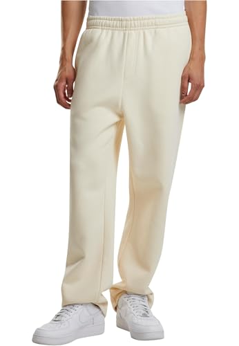 Build Your Brand Men's BY288-Fluffy Trackpants Track Pants, Whitesand, S von Build Your Brand
