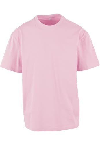 Build Your Brand Herren T-Shirt 100% Baumwolle zartrosa S von Build Your Brand
