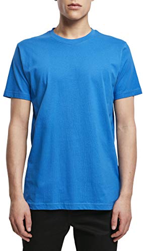 Build Your Brand Herren T-Shirt Round Neck, cobalt blue, 3XL von Build Your Brand