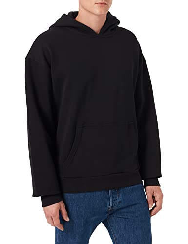 Build Your Brand Herren BY162-Ultra Heavy Cotton Box Hoody Kapuzenpullover, Black, 3XL von Build Your Brand