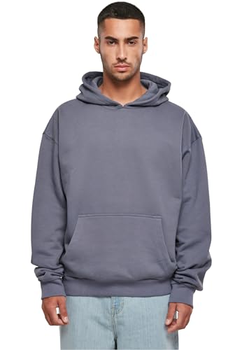 Build Your Brand Herren Ultra Heavy Hoody Kapuzenpullover, Vintageblue, XXL von Build Your Brand