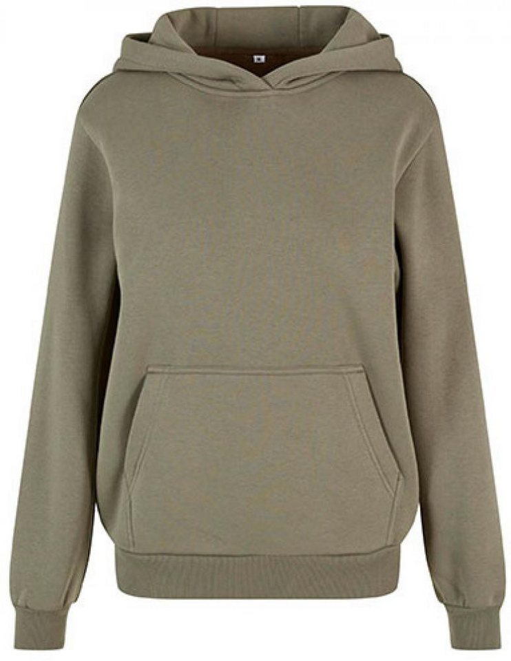 Build Your Brand Kapuzenpullover Damen Fluffy Hoody Kapuzenpullover von Build Your Brand
