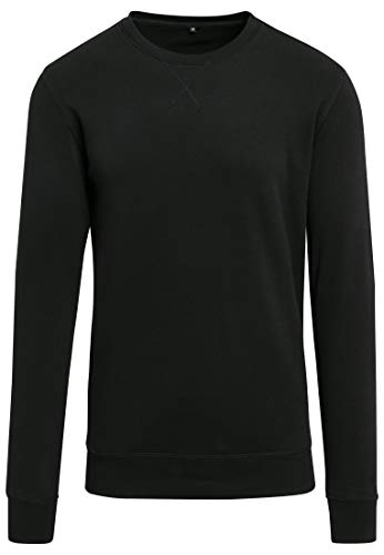 Build Your Brand Mens BY010 Sweater, Black, M von Build Your Brand