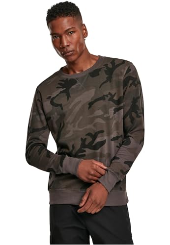 Build Your Brand Camo Crewneck, darkcamo, XXL von Build Your Brand