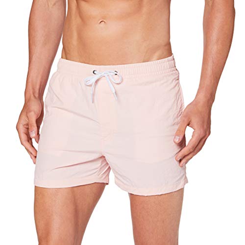 Build Your Brand Mens BY050-Swim Shorts, pink, 5XL von Build Your Brand