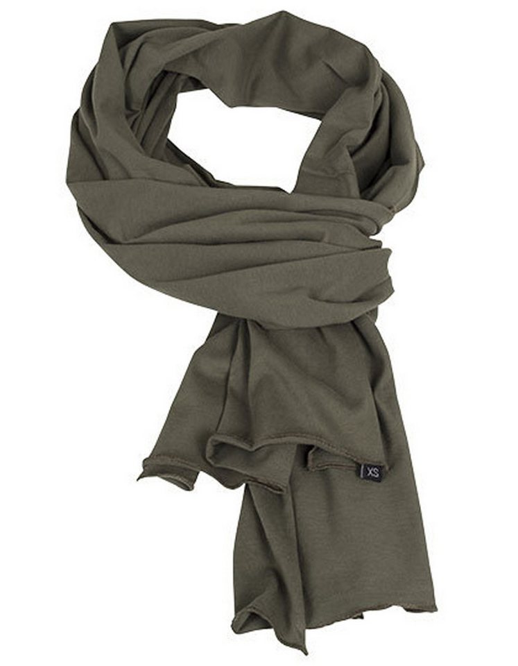 Build Your Brand Modeschal Jersey Scarf, (Spar-Set, 2erPack), angenehmer Tragekomfort von Build Your Brand
