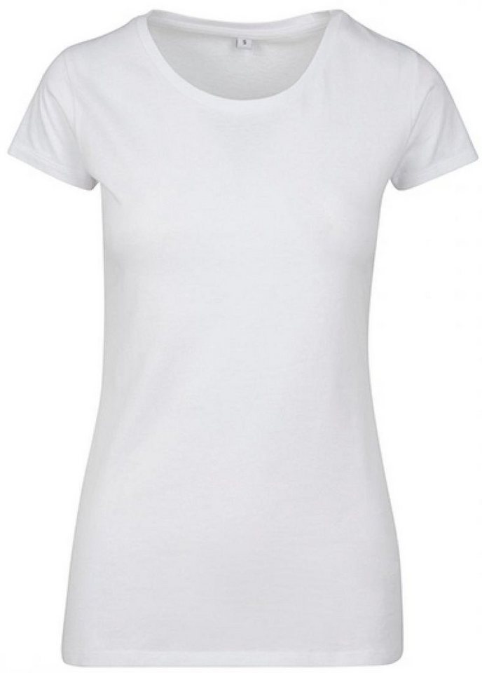 Build Your Brand Rundhalsshirt Damen Merch T-Shirt von Build Your Brand