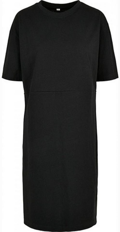 Build Your Brand Rundhalsshirt Damen Organic Oversized Slit T-Shirtkleid von Build Your Brand