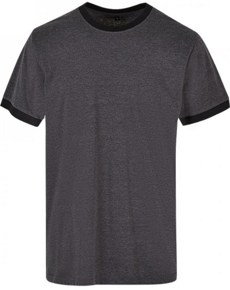 Build Your Brand Rundhalsshirt Herren Ringer T-Shirt 30 °C waschbar von Build Your Brand