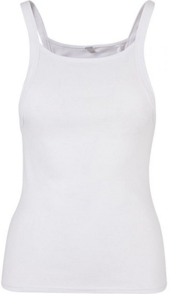 Build Your Brand Rundhalsshirt Damen Everyday Top breite Träger von Build Your Brand