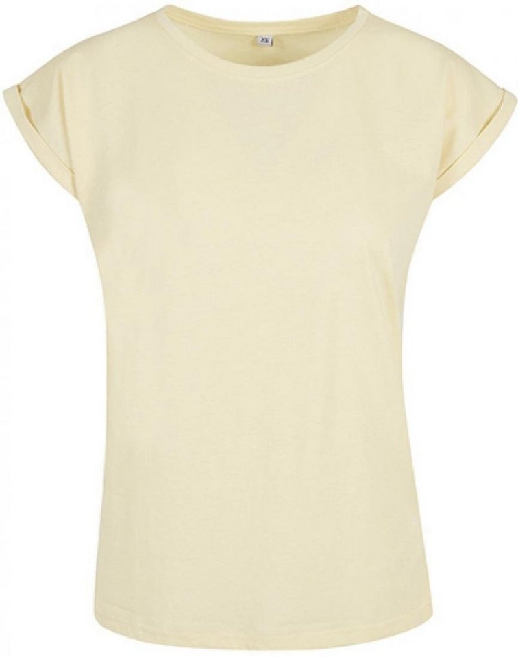 Build Your Brand Rundhalsshirt Ladies Extended Shoulder Damen T-Shirt von Build Your Brand