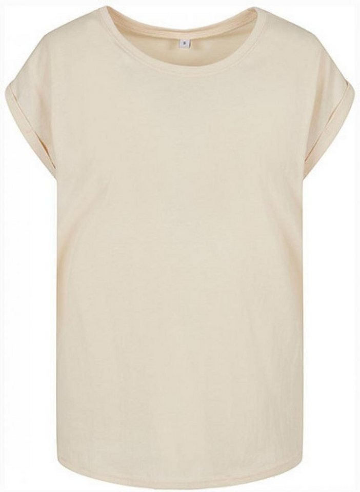 Build Your Brand Rundhalsshirt Ladies Extended Shoulder Damen T-Shirt von Build Your Brand