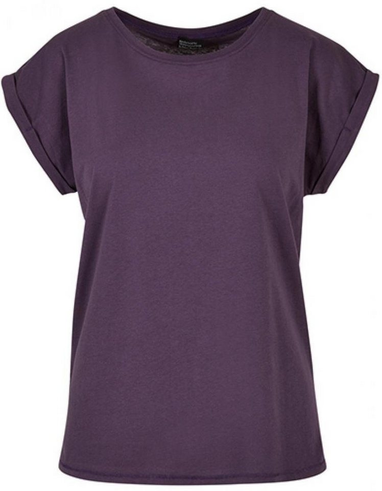 Build Your Brand Rundhalsshirt Ladies Extended Shoulder Damen T-Shirt von Build Your Brand