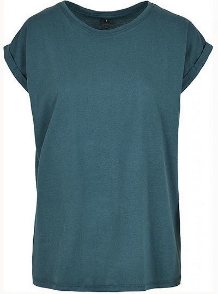 Build Your Brand Rundhalsshirt Ladies Extended Shoulder Damen T-Shirt von Build Your Brand