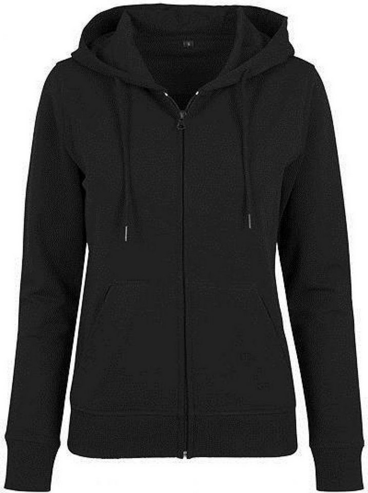 Build Your Brand Sweatjacke Damen Terry Zip Hoody von Build Your Brand