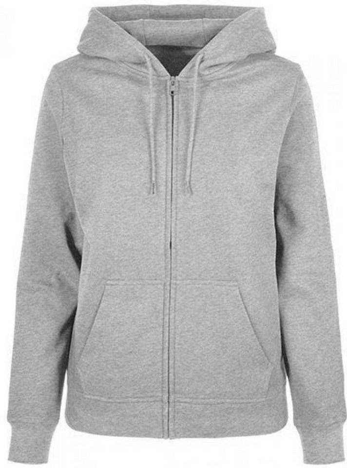 Build Your Brand Sweatjacke Ladies Basic Zip Hoody - Damen Kapuzen Sweatjacke von Build Your Brand