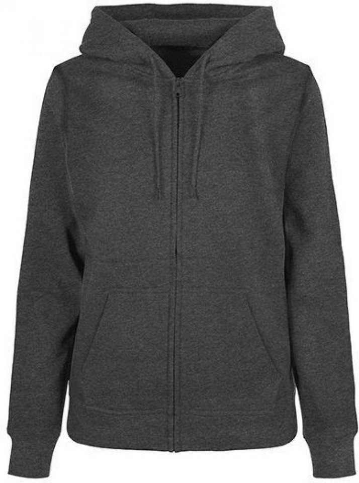 Build Your Brand Sweatjacke Ladies Basic Zip Hoody - Damen Kapuzen Sweatjacke von Build Your Brand