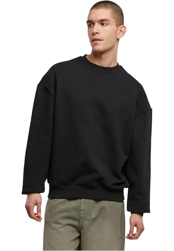 Build your Brand Herren BY205-Ultra Heavy Cotton Crewneck Sweatshirt, Black, XXL Build your Brand Herren BY205-Ultra Heavy Cotton Crewneck Sweatshirt, Black, XXL von Build Your Brand