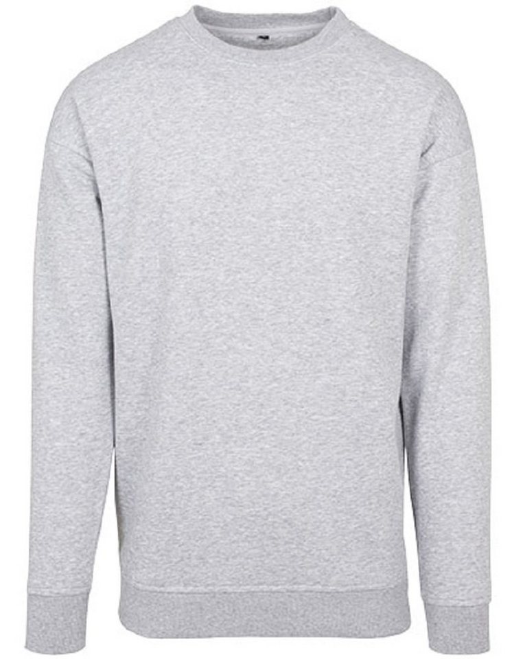 Build Your Brand Sweatshirt schwerer Herren Crewneck Sweater Pullover S bis 5XL von Build Your Brand