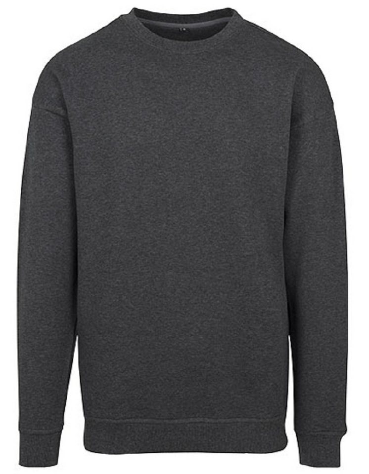 Build Your Brand Sweatshirt schwerer Herren Crewneck Sweater Pullover S bis 5XL von Build Your Brand