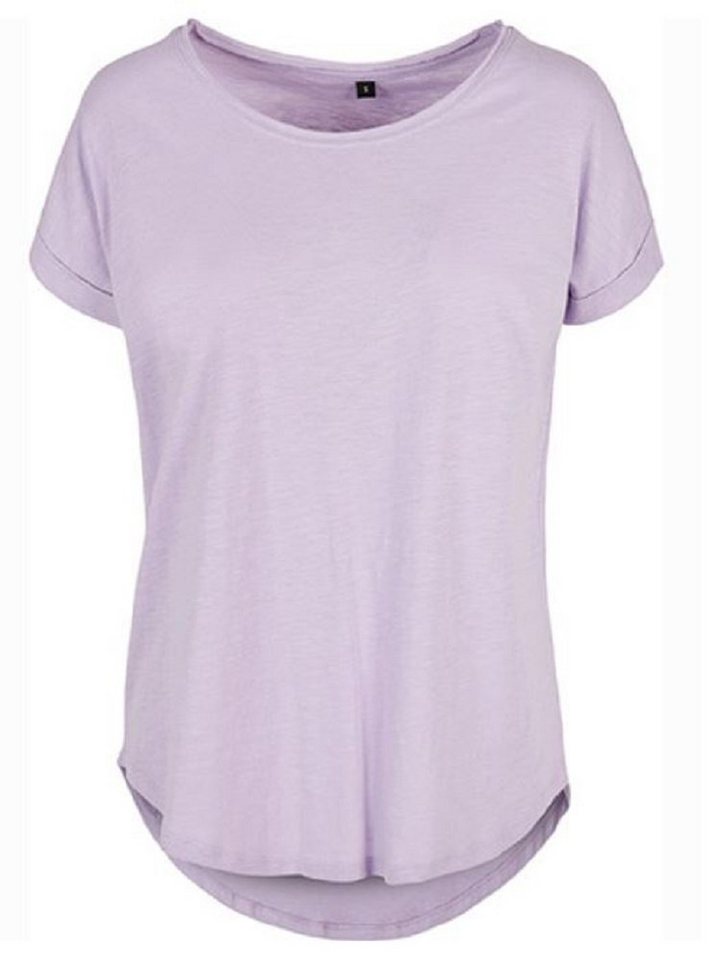 WITORU T-Shirt 1er/2er Pack Damen Long Slub T-Shirt für Frauen u. Mädchen (1-tlg) Gr. XS bis 5XL - 100% Baumwolle von WITORU