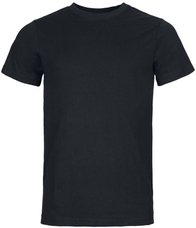 Build Your Brand T-Shirt Round Neck T-Shirt schwarz in XXL von Build Your Brand