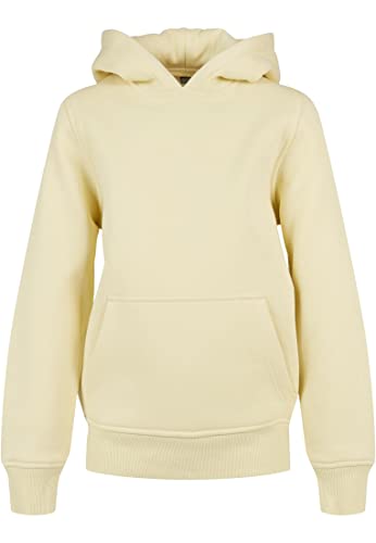 Build Your Brand Kinder Kapuzenpullover Basic Kids Hoody, Farbe softyellow, Größe 158/164 von Build Your Brand